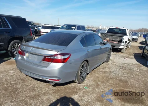 2017 Honda Accord Sport from USA, damaged, VIN 1HGCR2F65HA117817